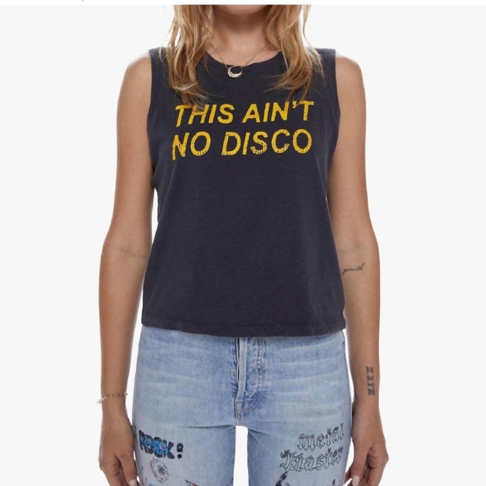 ISO MOTHER Demin The Strong and Silent Type in Ain’t No Disco. Size S